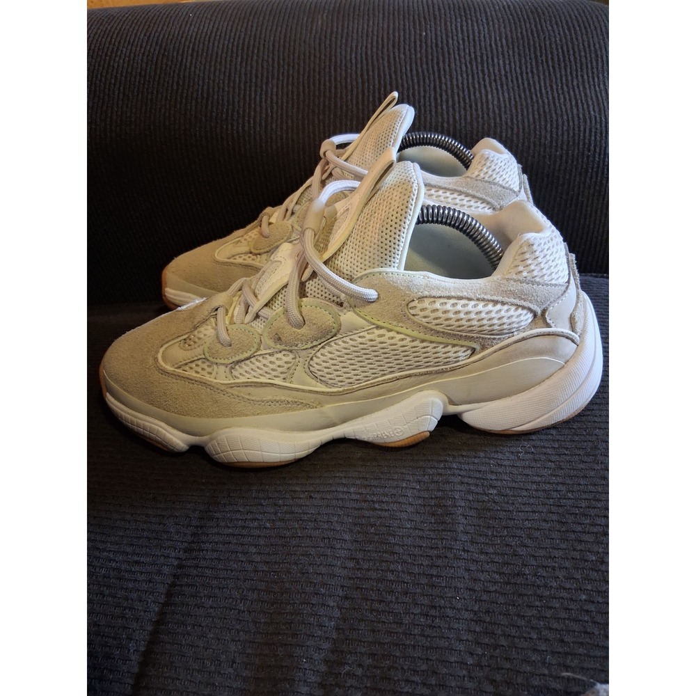 Adidas Yeezy 500 Stone Salt Mens Sneakers ID1600 Size 9.5 Cream Tan Gum Sole